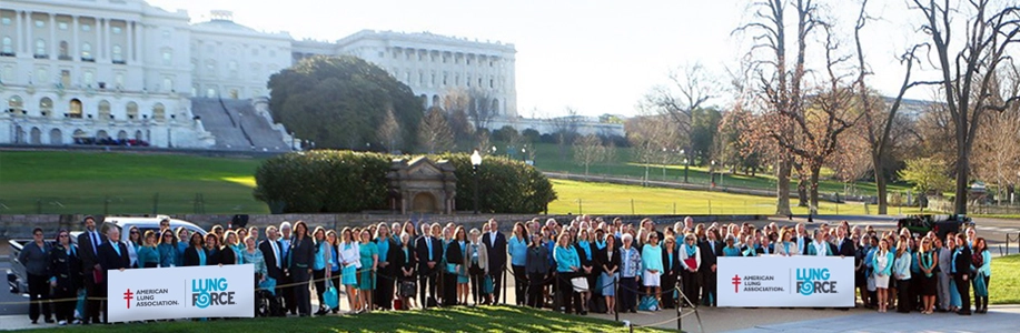 LUNG FORCE Heroes gathered at the Capitol